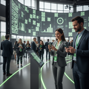 Gestão de eventos com QR code: controle de acesso e leads