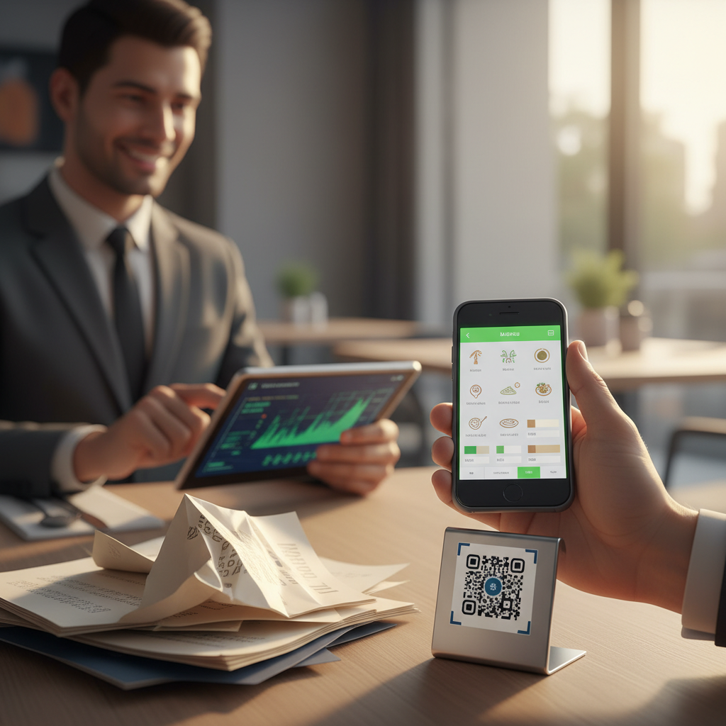 Como criar um cardápio digital via QR code para restaurantes